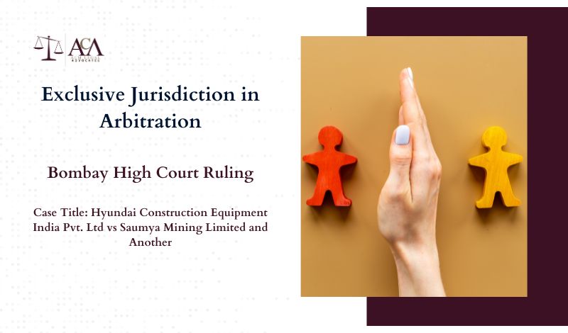 Exclusive Jurisdiction in Arbitration
