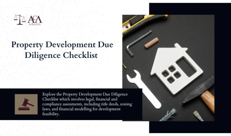 Property Development Due Diligence Checklist
