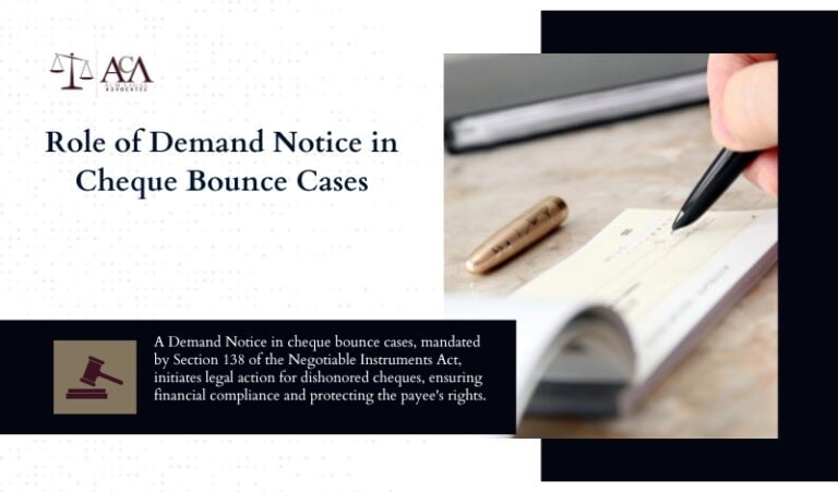 Role of Demand Notice in Cheque Bounce Cases