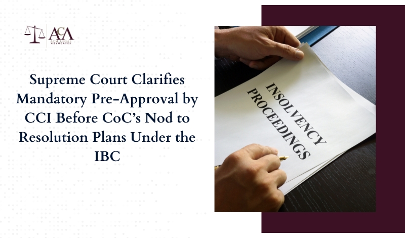 CCI Approval Mandatory Before CoC Nod Under IBC