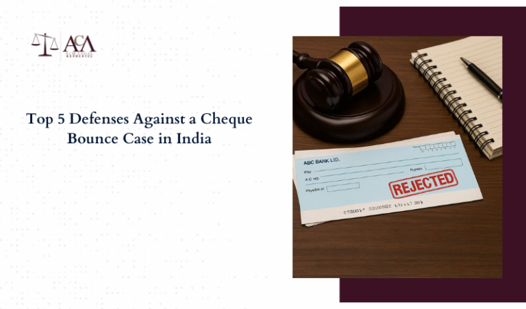 Top 5 Defenses Against a Cheque Bounce Case in India